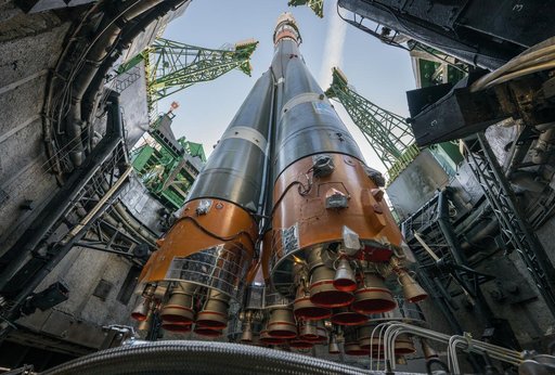 Expedition 71 Soyuz Rollout