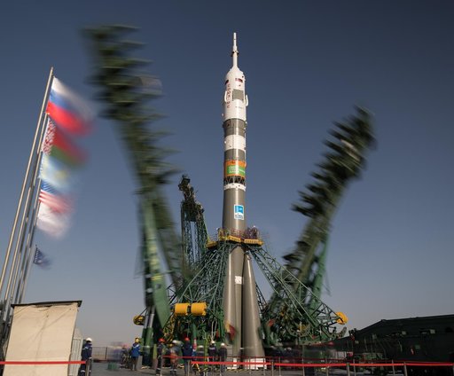 Expedition 71 Soyuz Rollout