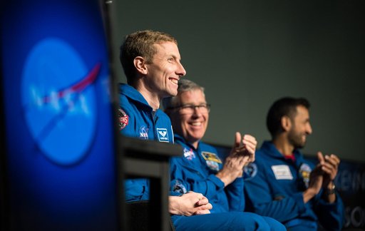 NASA Employee Engagement Event with Crew of Expedition 69