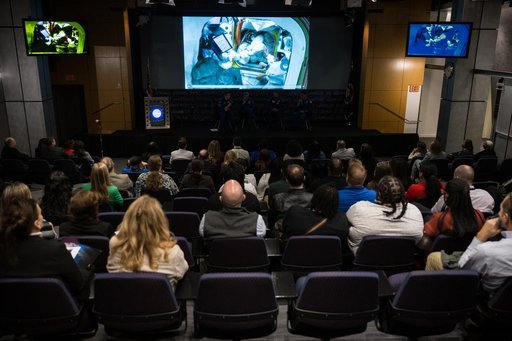 NASA Employee Engagement Event with Crew of Expedition 69