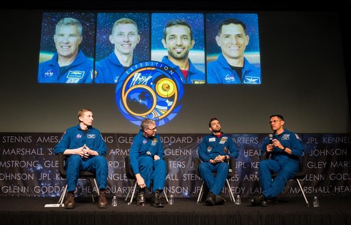 NASA Employee Engagement Event with Crew of Expedition 69