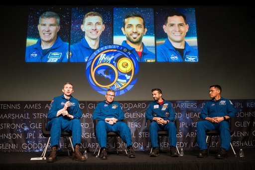 NASA Employee Engagement Event with Crew of Expedition 69