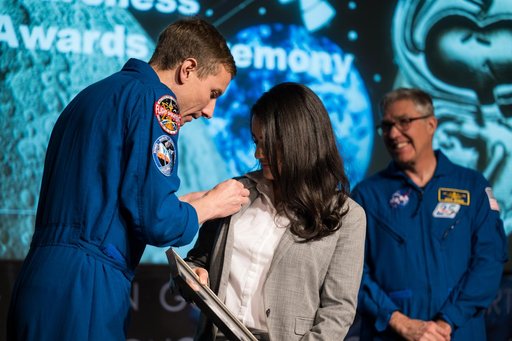 NASA Employee Engagement Event with Crew of Expedition 69