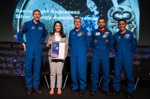 NASA Employee Engagement Event with Crew of Expedition 69