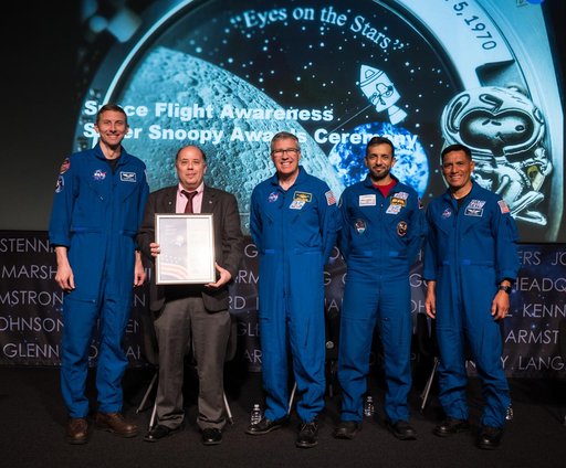 NASA Employee Engagement Event with Crew of Expedition 69