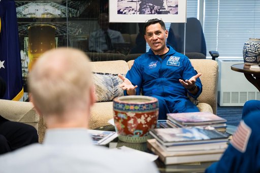 NASA Leadership Meets with Crew of Expedition 69