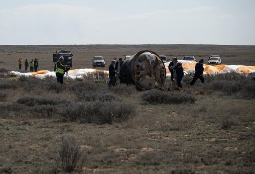 Expedition 70 Soyuz Landing
