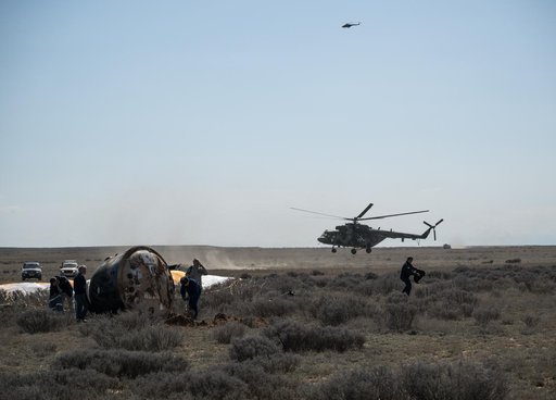 Expedition 70 Soyuz Landing