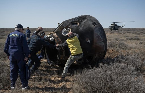 Expedition 70 Soyuz Landing