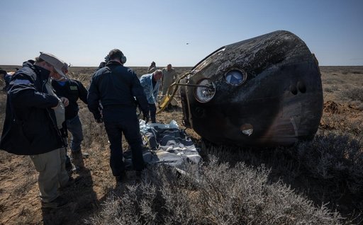 Expedition 70 Soyuz Landing