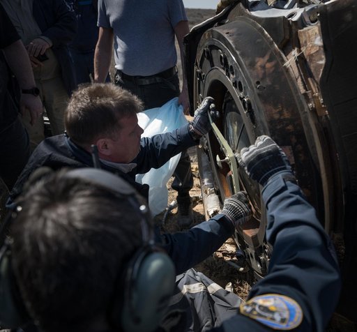 Expedition 70 Soyuz Landing