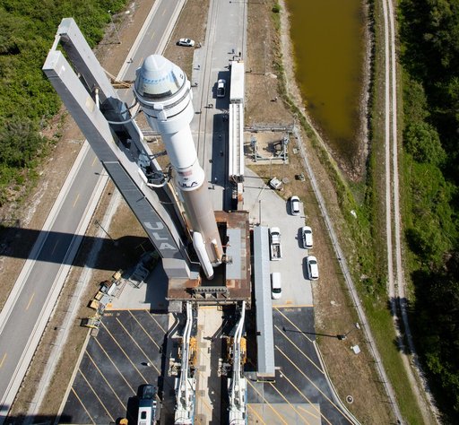 NASA’s Boeing Crew Flight Test Rollout
