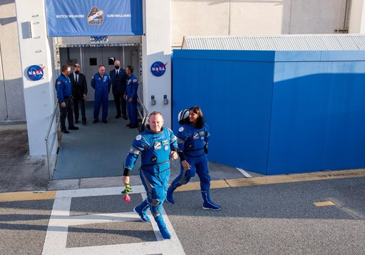 NASA’s Boeing Crew Flight Test Walkout