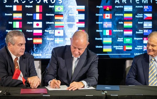 Peru Artemis Accords Signing