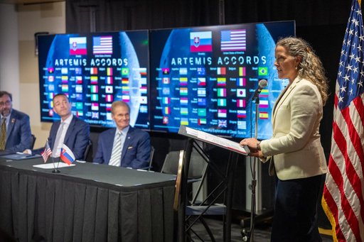 Slovakia Artemis Accords Signing