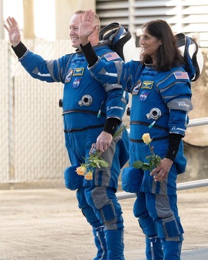 NASA’s Boeing Crew Flight Test Walkout