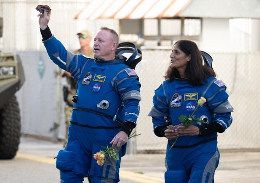 NASA’s Boeing Crew Flight Test Walkout