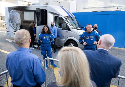 NASA’s Boeing Crew Flight Test Walkout