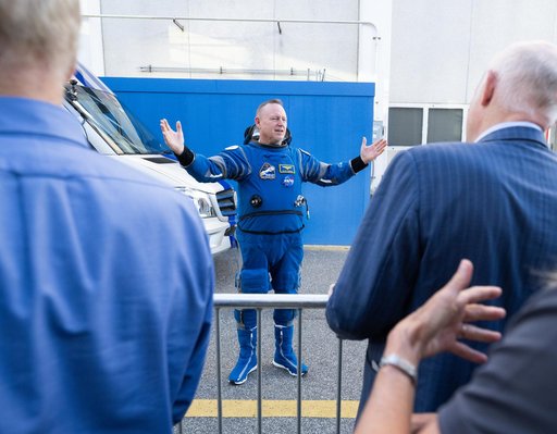 NASA’s Boeing Crew Flight Test Walkout