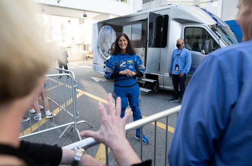 NASA’s Boeing Crew Flight Test Walkout