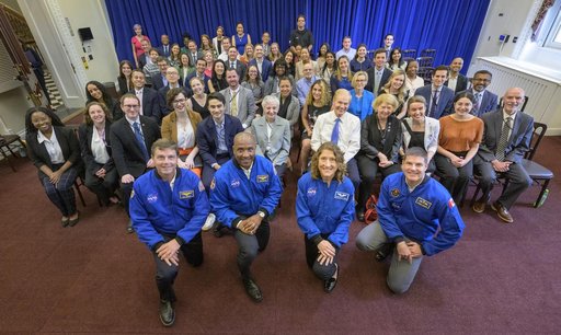 Artemis II Crew White House Staff Briefing