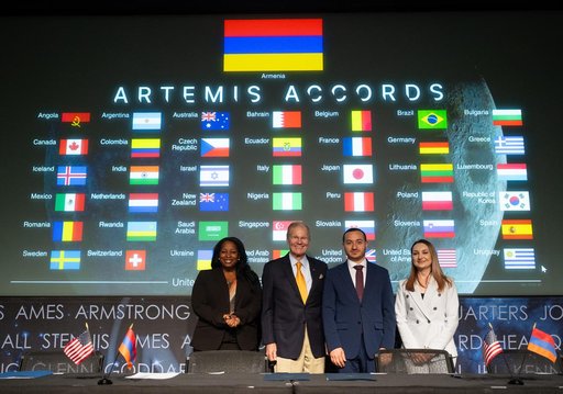 Republic of Armenia Artemis Accords Signing