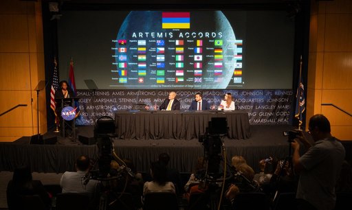 Republic of Armenia Artemis Accords Signing