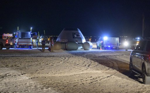 Boeing  Crew Flight Test Landing Mission Dress Rehearsal