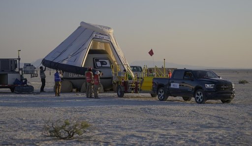 Boeing  Crew Flight Test Landing Mission Dress Rehearsal