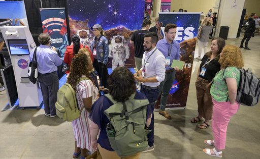 NASA Participates in the Podcast Movement