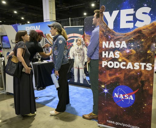NASA Participates in the Podcast Movement