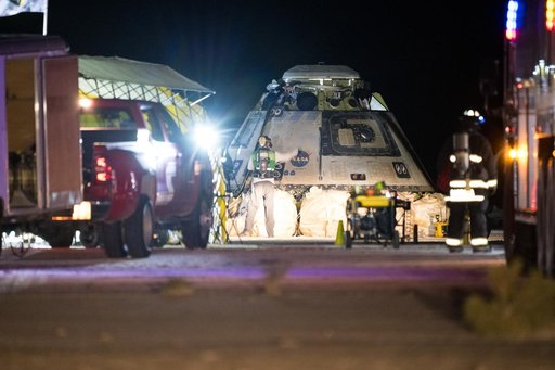 NASA’s Boeing Crew Flight Test Landing