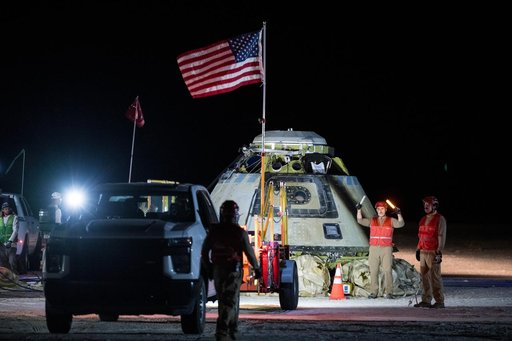 NASA’s Boeing Crew Flight Test Landing