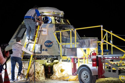 NASA’s Boeing Crew Flight Test Landing