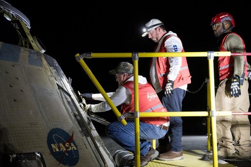 NASA’s Boeing Crew Flight Test Landing