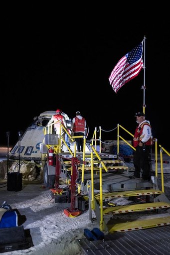 NASA’s Boeing Crew Flight Test Landing