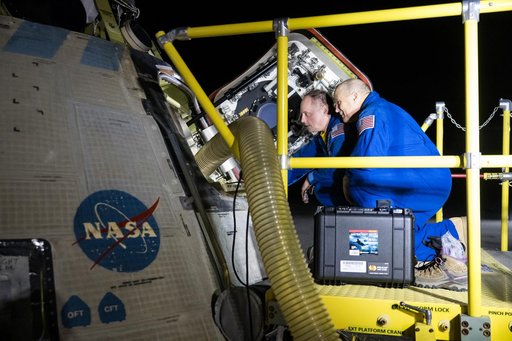NASA’s Boeing Crew Flight Test Landing