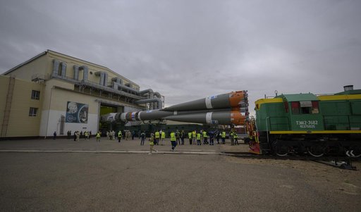 Expedition 72 Soyuz Rollout