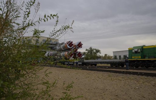 Expedition 72 Soyuz Rollout