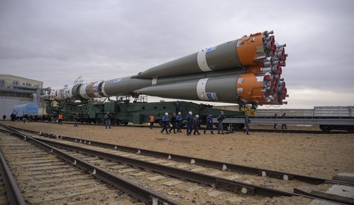 Expedition 72 Soyuz Rollout