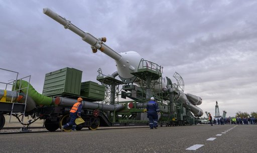 Expedition 72 Soyuz Rollout