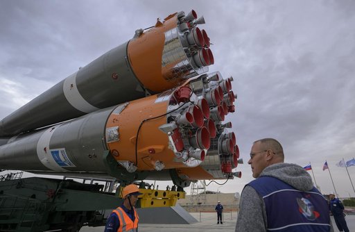 Expedition 72 Soyuz Rollout