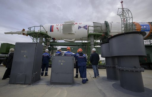 Expedition 72 Soyuz Rollout
