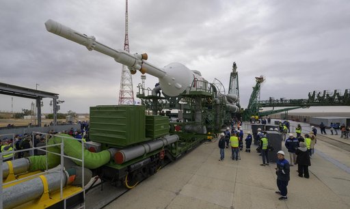 Expedition 72 Soyuz Rollout