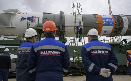 Expedition 72 Soyuz Rollout