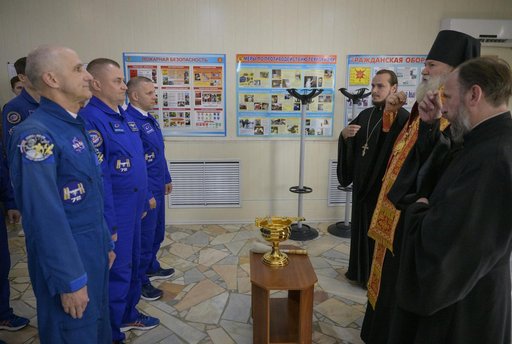Expedition 72 Crew Blessing