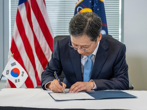 Bilateral Meeting and Joint Statement signing with Korea AeroSpa