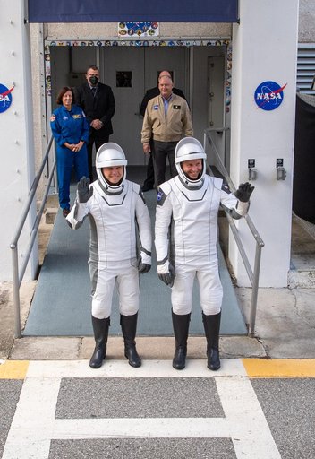 NASA’s SpaceX Crew-9 Crew Walkout