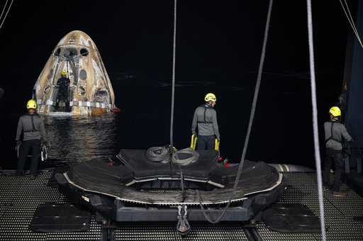 NASA’s SpaceX Crew-8 Splashdown