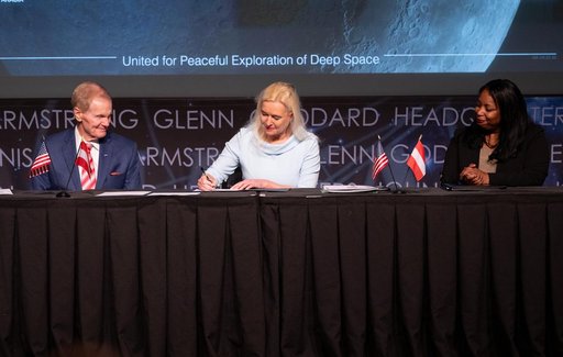 Republic of Austria Artemis Accords Signing